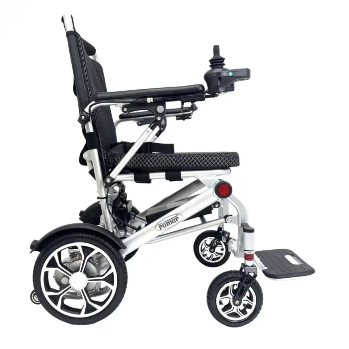 Römer Akülü Tekerlekli Sandalye|Hafif Lityum Batarya, Katlanabilir, Bluetooth Özellikli Tasarım R112
