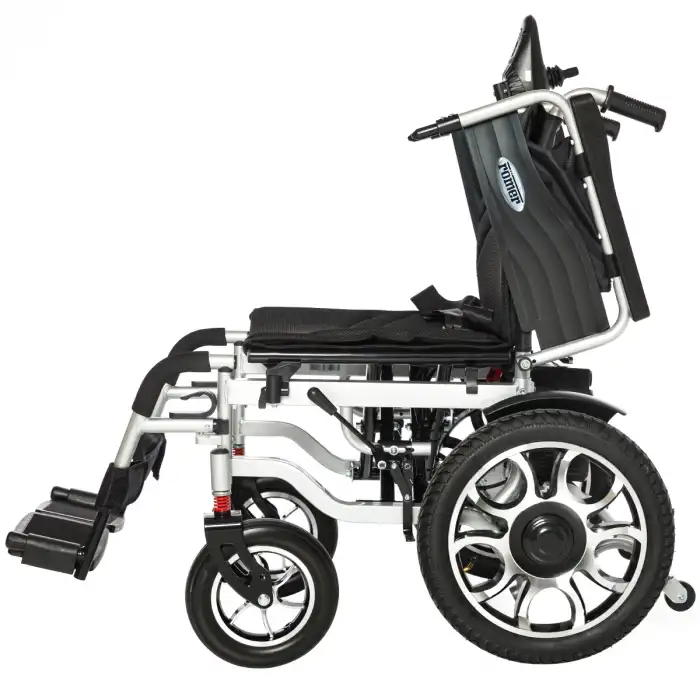 Römer Akülü Tekerlekli Sandalye | Katlanabilir, Çelik Şase ve Elektromanyetik Fren Sistemli R101