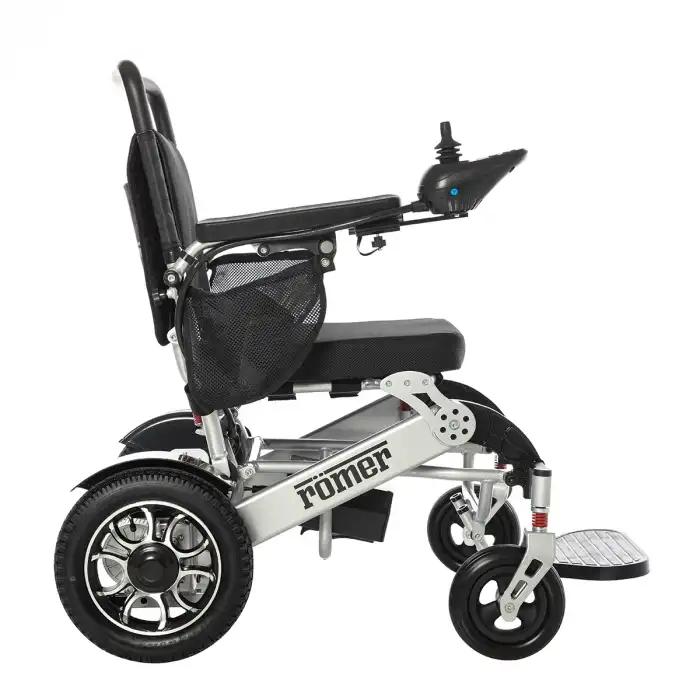 Römer Akülü Tekerlekli Sandalye | Ultra Hafif Lityum Batarya, Alüminyum Şase ve Geniş Oturum R110