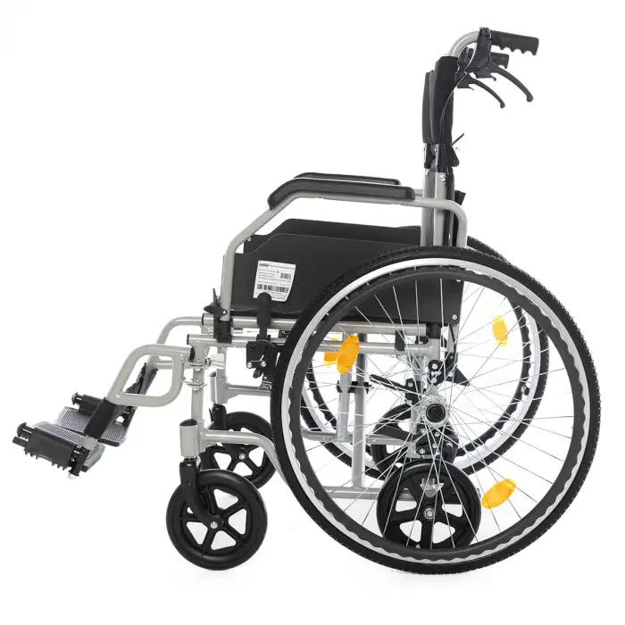 Römer Özellikli Alüminyum Manuel Tekerlekli Sandalye | Katlanabilir ve Baldır Destekli R224