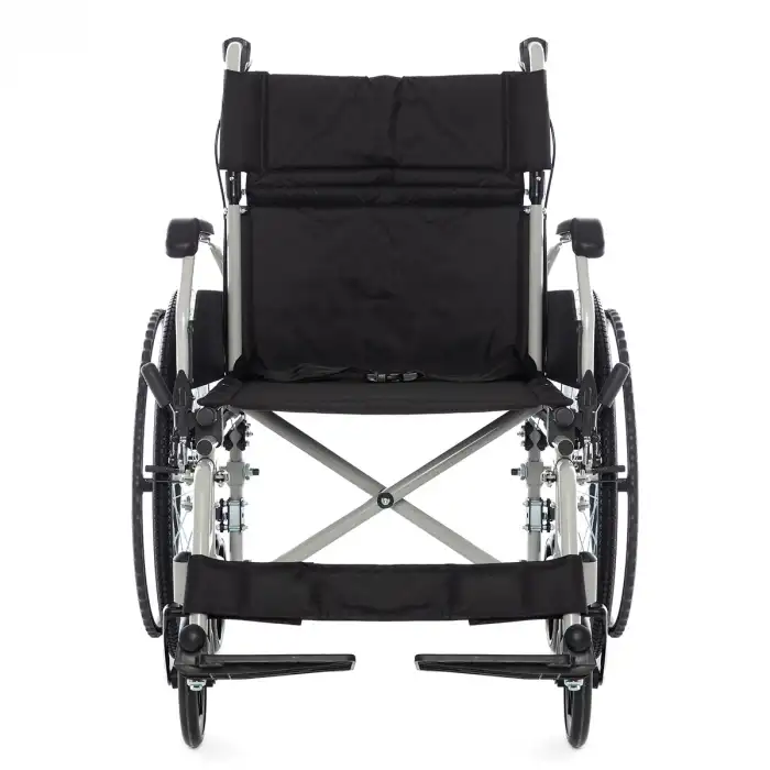 Römer Özellikli Alüminyum Manuel Tekerlekli Sandalye | Katlanabilir ve Baldır Destekli R224