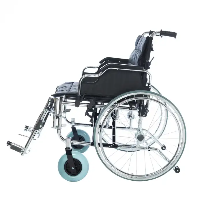 Römer Geniş Beden Manuel Tekerlekli Sandalye | 55 Genişliğinde, Katlanabilir, Çelik Gövdeli R251