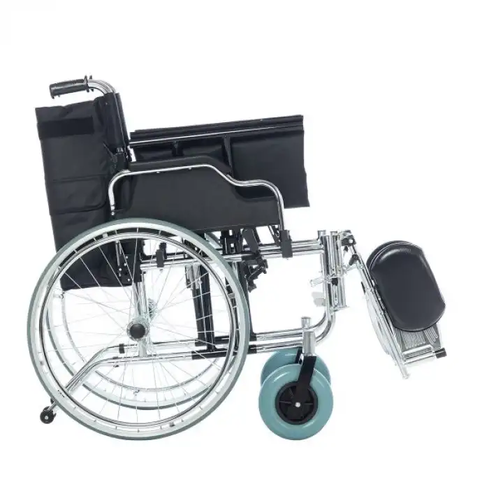 Römer Geniş Beden Manuel Tekerlekli Sandalye | 55 Genişliğinde, Katlanabilir, Çelik Gövdeli R251