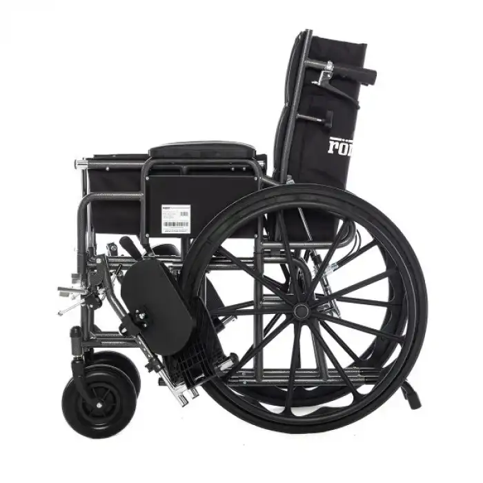 Römer Sırt Yatarlı Baldır Destekli Tekerlekli Sandalye | Çıkarılabilir Baş Destekli, Güçlü Şase R255