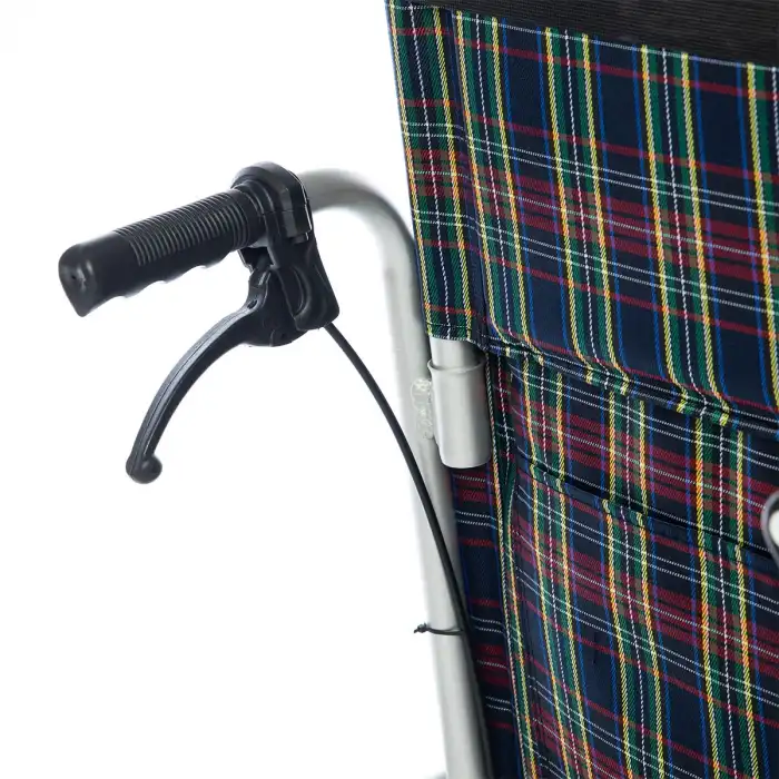 Römer Sırtı Yatar Manuel Tekerlekli Sandalye | Alüminyum Gövde, Baş Destekli, Katlanabilir R254