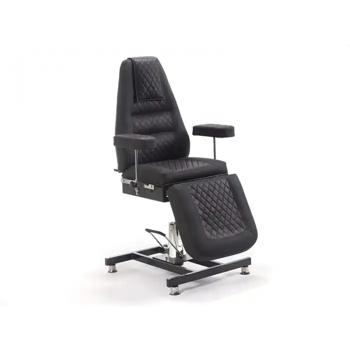Royal-3 Sırt ve Ayak Kısmı Hareketli Koltuk Siyah | Ekstra Yükseklik ve Dayanıklı 2435