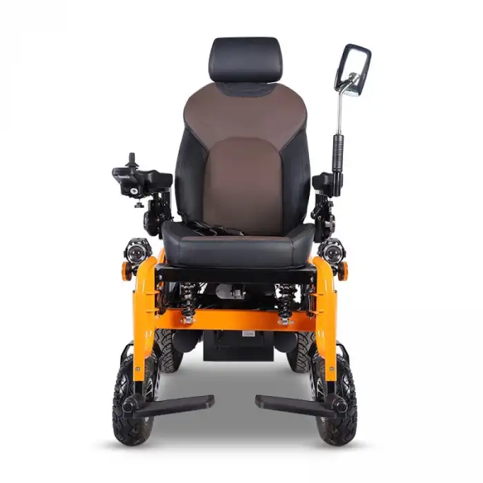 Scuba Çok Fonksiyonlu Akülü Tekerlekli Sandalye | Güçlü Motorlu Ekstra Konforlu Çelik Yapı S250