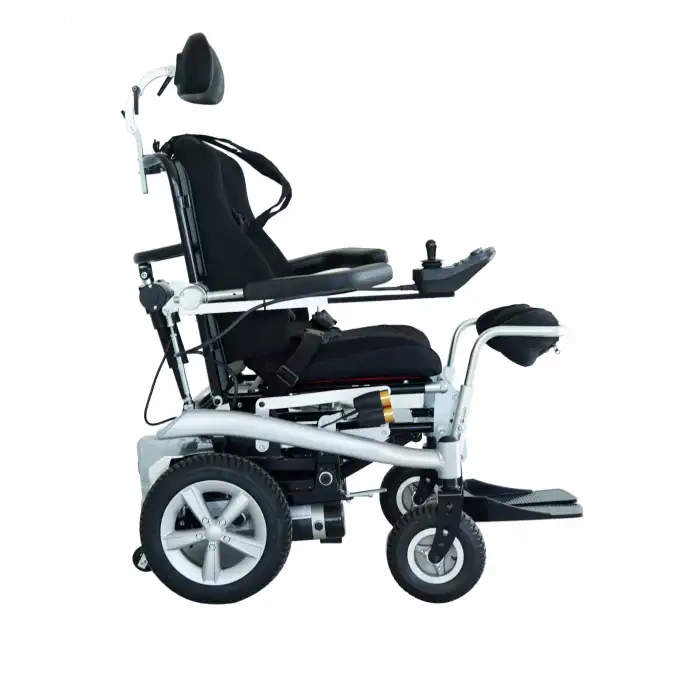 Scuba Ayağa Kaldıran Akülü Tekerlekli Sandalye | Dikey Pozisyonlama Özellikli Güçlü Yapı S300