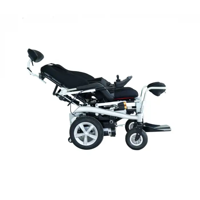 Scuba Ayağa Kaldıran Akülü Tekerlekli Sandalye | Dikey Pozisyonlama Özellikli Güçlü Yapı S300