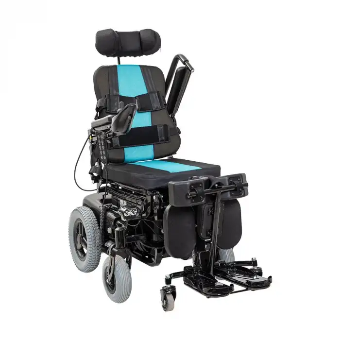 Scuba Ayağa Kaldıran Akülü Tekerlekli Sandalye | Dikey Pozisyonlama ve Ergonomik Tasarım S301