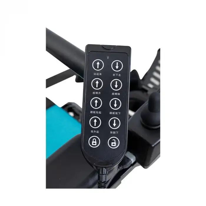 Scuba Ayağa Kaldıran Akülü Tekerlekli Sandalye | Dikey Pozisyonlama ve Ergonomik Tasarım S301