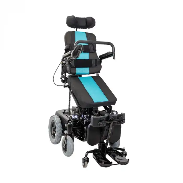 Scuba Ayağa Kaldıran Akülü Tekerlekli Sandalye | Dikey Pozisyonlama ve Ergonomik Tasarım S301