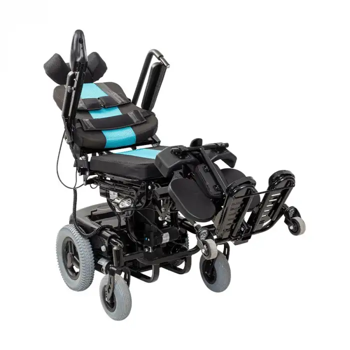 Scuba Ayağa Kaldıran Akülü Tekerlekli Sandalye | Dikey Pozisyonlama ve Ergonomik Tasarım S301