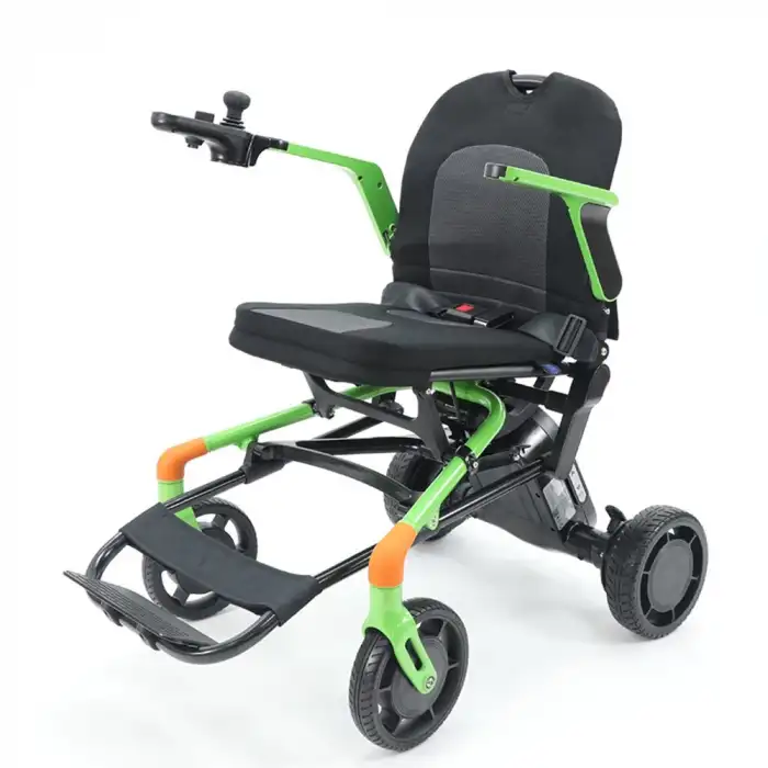 Scuba Smart Akülü Tekerlekli Sandalye | Katlanabilir Hafif Magnezyum Alaşımlı Yapı 20 AH Lityum Batarya S480