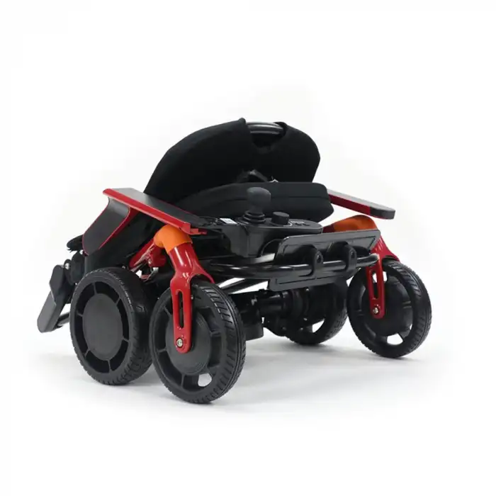 Scuba Smart Akülü Tekerlekli Sandalye | Katlanabilir Hafif Magnezyum Alaşımlı Yapı 20 AH Lityum Batarya S480