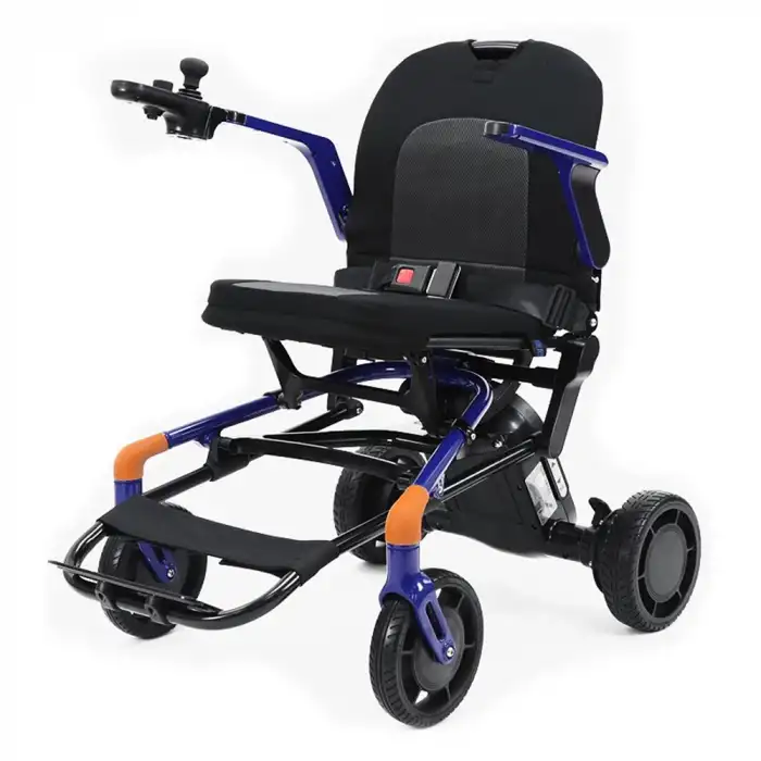 Scuba Smart Akülü Tekerlekli Sandalye | Katlanabilir Hafif Magnezyum Alaşımlı Yapı 20 AH Lityum Batarya S480
