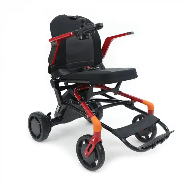 Scuba Smart Akülü Tekerlekli Sandalye | Katlanabilir Hafif Magnezyum Alaşımlı Yapı 20 AH Lityum Batarya S480