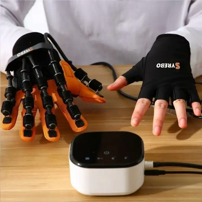 Syrebo Çocuk El Rehabilitasyon Robotu | Parmak Eklem Disfonksiyonu Tedavisi ve Ayna Terapi C10 Çift