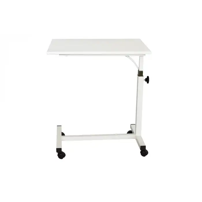 Turmed Yatak Üstü Tekli Yemek Masası | Ahşap Tabla ve Manuel Yükseklik Ayarlı TM-E-5001