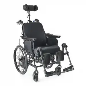 Comfort Plus Tetraplaji Tekerlekli Sandalye | Tilt ve Sırt Yatarlı Çok Fonksiyonlu Model DM-959 20