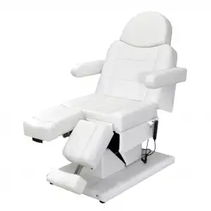 Ayak Bakım Koltuğu Beyaz E-226/A | Elektrikli Sistemli, 3 Motorlu, Trendelenburg, Mekanik Ayak Ayarlı