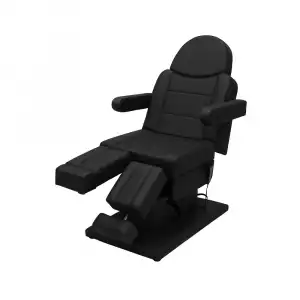 Ayak Bakım Koltuğu Siyah E-226/A | Elektrikli Sistemli, 3 Motorlu, Trendelenburg, Mekanik Ayak Ayarlı