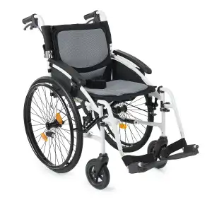 Comfort Plus Alüminyum Tekerlekli Sandalye | Katlanabilir Şase ve Hafif Ergonomik Tasarım GPro