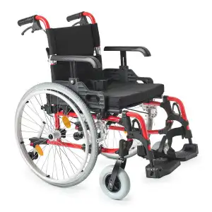 Comfort Plus Hafif Alüminyum Tekerlekli Sandalye | Katlanabilir ve Quick Release Özellikli DM-326