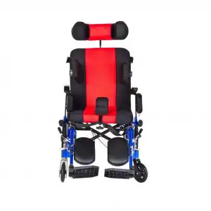 Comfort Plus Tekerlekli Sandalye | 46 cm Oturum Genişliği, Yatarlı ve Tilt Özellikli, Baş ve Göğüs Destekli KY958LC-A46 CP