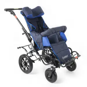 Comfort Plus Size 3 Engelli Çocuk Puseti | Katlanabilir Alüminyum Gövde, 5 Noktalı Emniyet Kemerli, 35 kg Taşıma Kapasiteli
