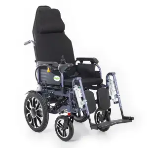 Creative CR-8012 Akülü Tekerlekli Sandalye | Motorlu Sırt ve Ayak Ayarı, 120 kg Taşıma Kapasitesi