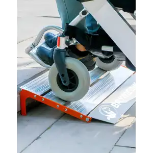 Eşik Rampası | Hafi, Dayanıklı, Portatif veya Sabit Kullanım 40x90cm