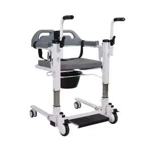 Golfi Elektrikli Klozetli Tekerlekli Sandalye | Ergonomik Konfor ve Pratik Temizlik G570