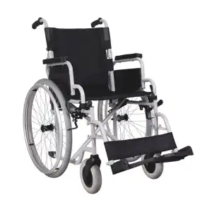 Golfi Standart Manuel Tekerlekli Sandalye | Farklı Oturum Genişliği, PU Tekerlek, Çelik Gövde G130Y