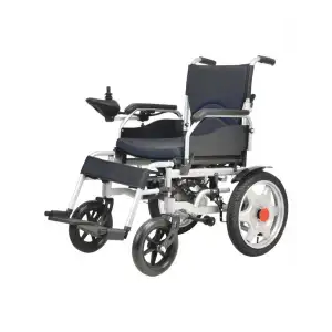 Katlanır Akülü Tekerlekli Sandalye | Hafif, Dayanıklı ve Kolay Taşınabilir Çelik Gövde