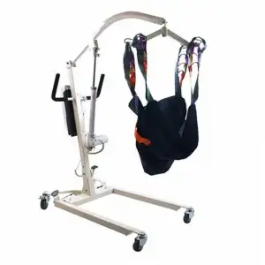 Motorlu Bataryalı Hasta Taşıma Lifti | Ayarlanabilir Yükseklik ve Güvenli Taşıma Sistemi