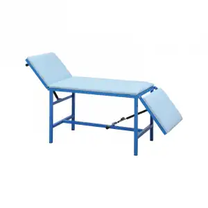 Muayene Masası | Gazlı Pistonlu Baş ve Ayak Hareketli, Antibakteriyel Döşemeli, Sabit Ayaklı E-203