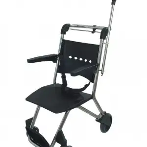 Poylin Carry İç İçe Geçebilen Hastane Tipi Transfer Sandalyesi | Hafif ve Dayanıklı Alüminyum Yapı P007