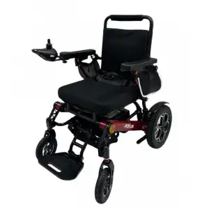 Poylin Akülü Tekerlekli Sandalye | Ultra Hafif Katlanabilir Alüminyum ve Lityum Pil P206S