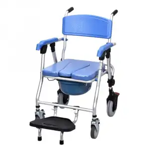 Poylin Alüminyum Banyo Tuvalet Sandalyesi | Ergonomik ve Dayanıklı Tasarım P611