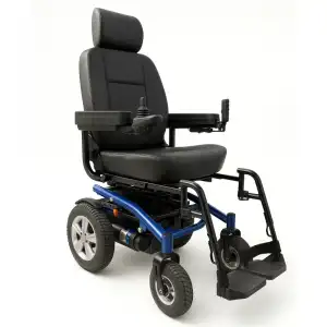 Poylin Arazi Tip Tekerlekli Sandalye | Kaptan Koltuklu, Süspansiyonlu, 360° Döner Oturum P265