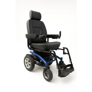 Poylin Arazi Tip Tekerlekli Sandalye | Kaptan Koltuklu, Süspansiyonlu, 360° Döner Oturum P265