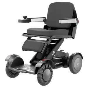 Poylin Akıllı Tekerlekli Sandalye | Eğim Dengelemeli, Koltuk Yüksekliği Ayarlanabilir, Katlanabilir Tasarım P213 XSTO M4