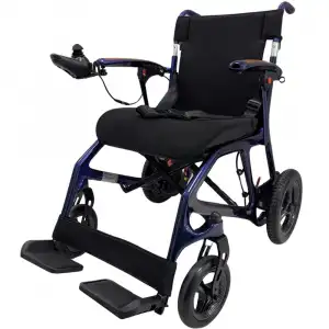 Poylin Karbon Fiber Tekerlekli Sandalye | Özel Boyalı Gövde, Katlanabilir Tasarım, Elektromanyetik Fren P215