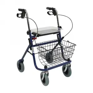 Loco Alüminyum Rollatör | Katlanabilir, Frenli ve Oturaklı Yapısıyla Yaşlı ve Engelliler İçin Güvenli Mobilite Yardımcısı PR-882