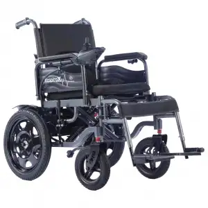 Respirox Akülü Tekerlekli Sandalye | Ekstra Süspansiyonlu, Katlanabilir ve Ergonomik Tasarım RATS-01