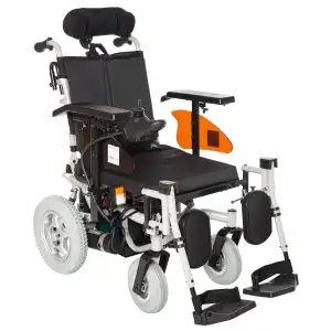 Römer Akülü Tekerlekli Sandalye | Elektrikli Sırt Yatma, Tilt Özelliği ve LED Far Sistemiyle R120