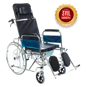 Römer Banyo ve Tuvalet Sandalyesi | Sırtı Yatar, Baldır Destekli ve Katlanabilir R409