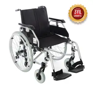 Römer Lüx Alüminyum Manuel Tekerlekli Sandalye|6 Tekerlekli, Katlanabilir ve Ayarlanabilir Yapı R223