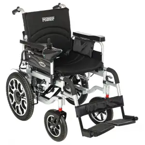 Römer Akülü Tekerlekli Sandalye | Katlanabilir, Çelik Şase ve Elektromanyetik Fren Sistemli R101